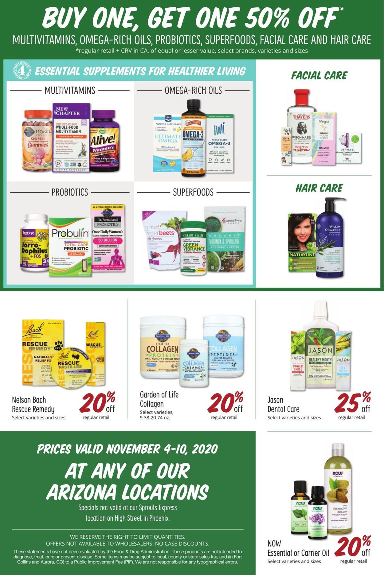 Sprouts Weekly Ad Circular - valid 11/04-11/10/2020 (Page 6)