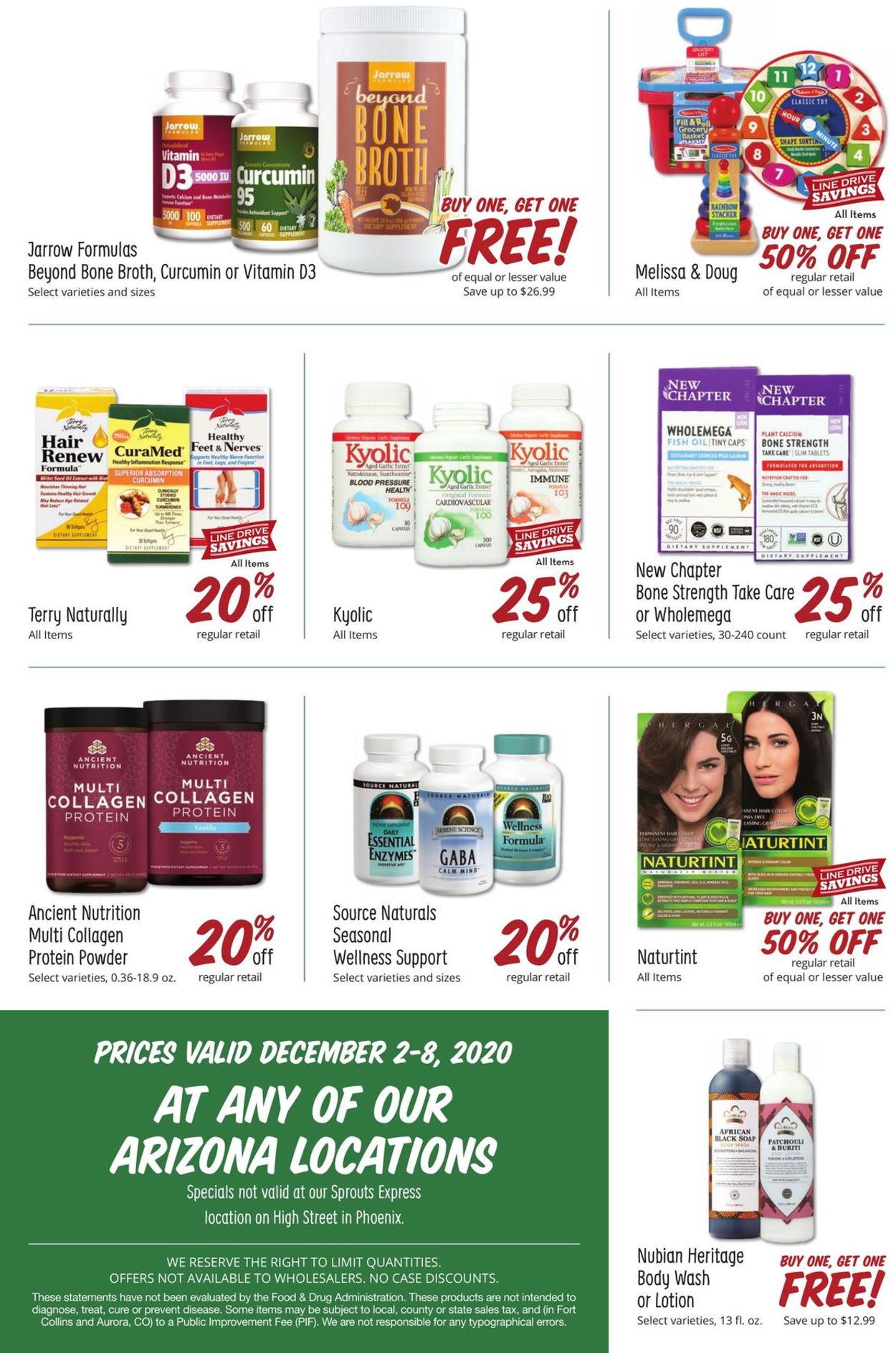 Sprouts Weekly Ad Circular - valid 12/02-12/08/2020 (Page 8)