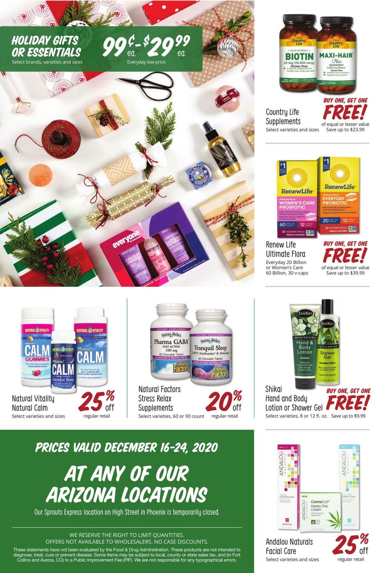 Sprouts Weekly Ad Circular - valid 12/16-12/24/2020 (Page 7)