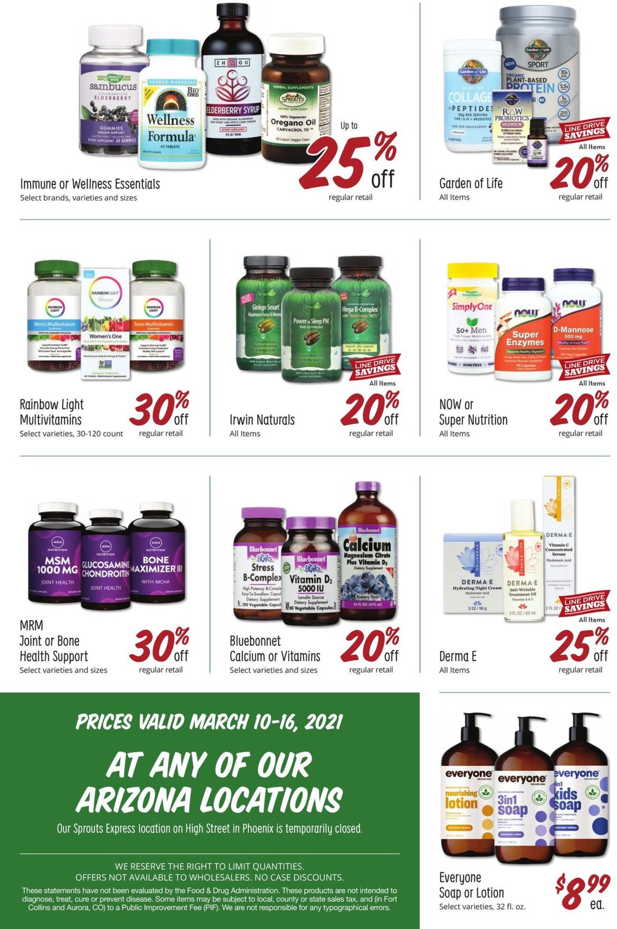 Sprouts Weekly Ad Circular - valid 03/10-03/16/2021 (Page 8)