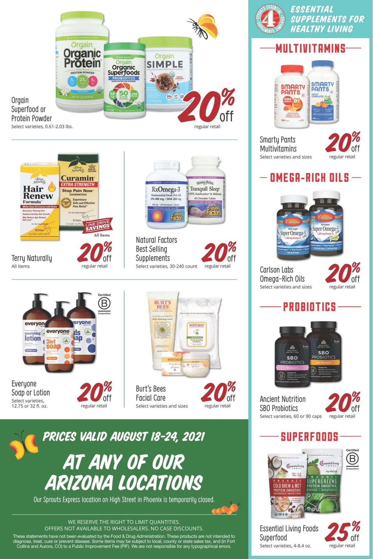 Sprouts Weekly Ad Circular - valid 08/18-08/24/2021 (Page 10)