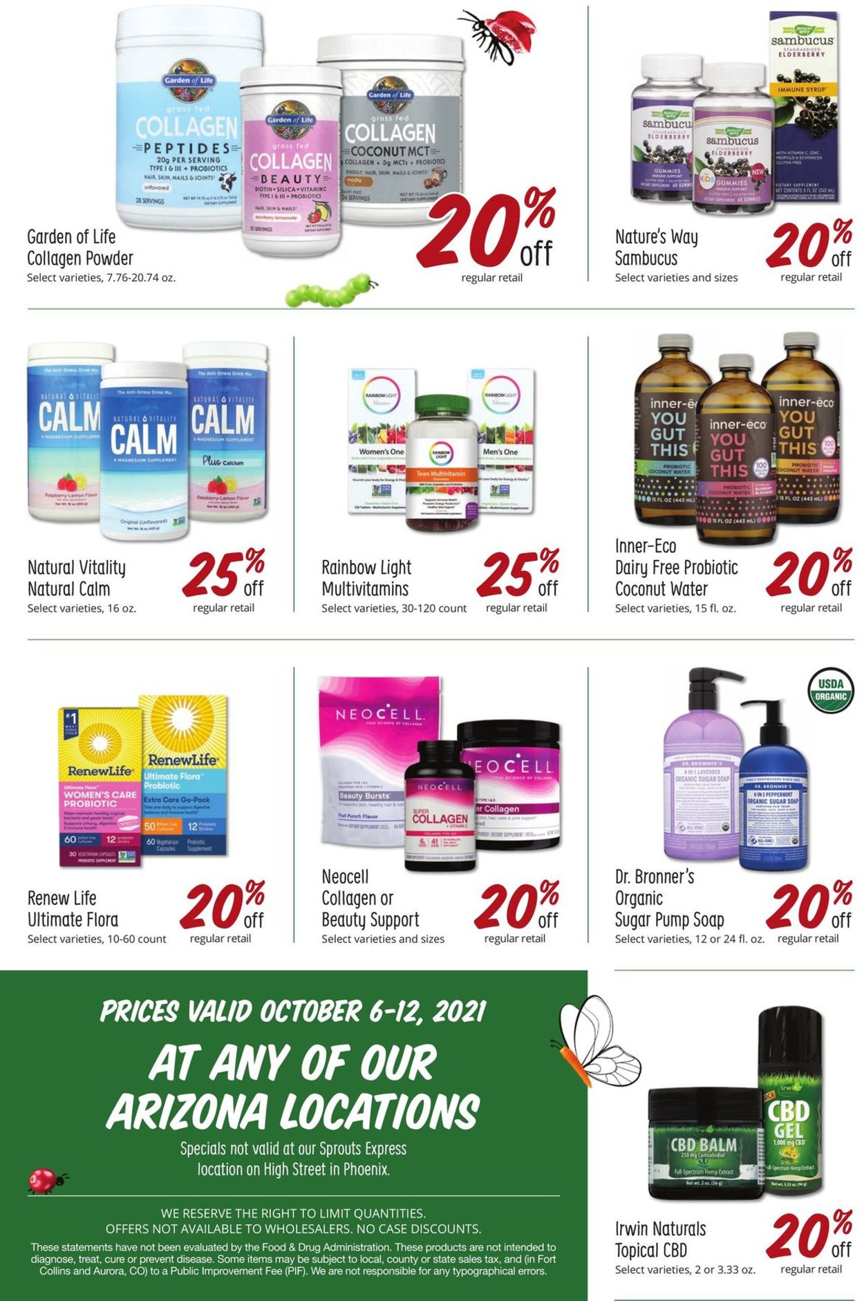 Sprouts Weekly Ad Circular - valid 10/06-10/12/2021 (Page 10)