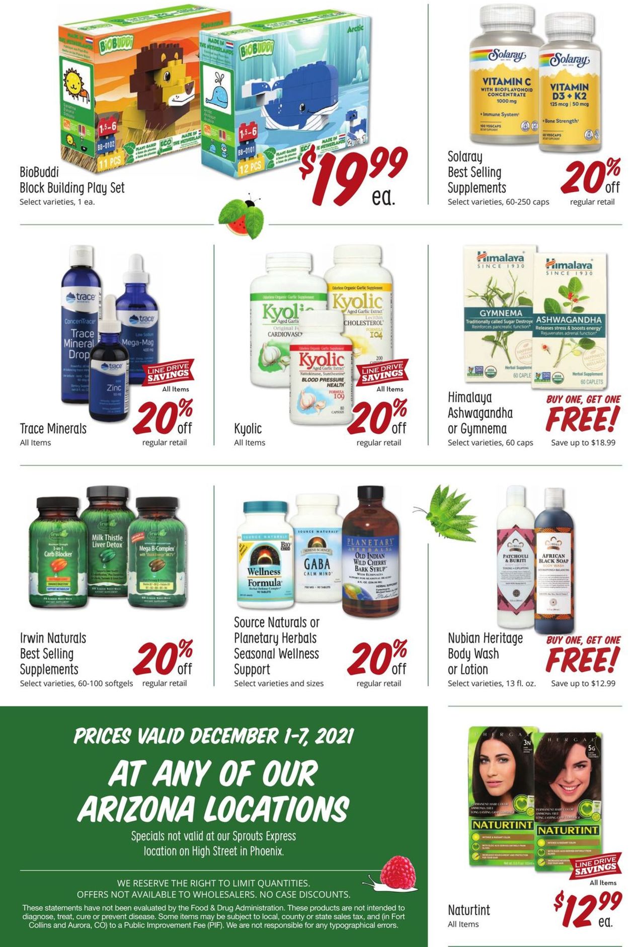 Sprouts Weekly Ad Circular - valid 12/01-12/07/2021 (Page 8)