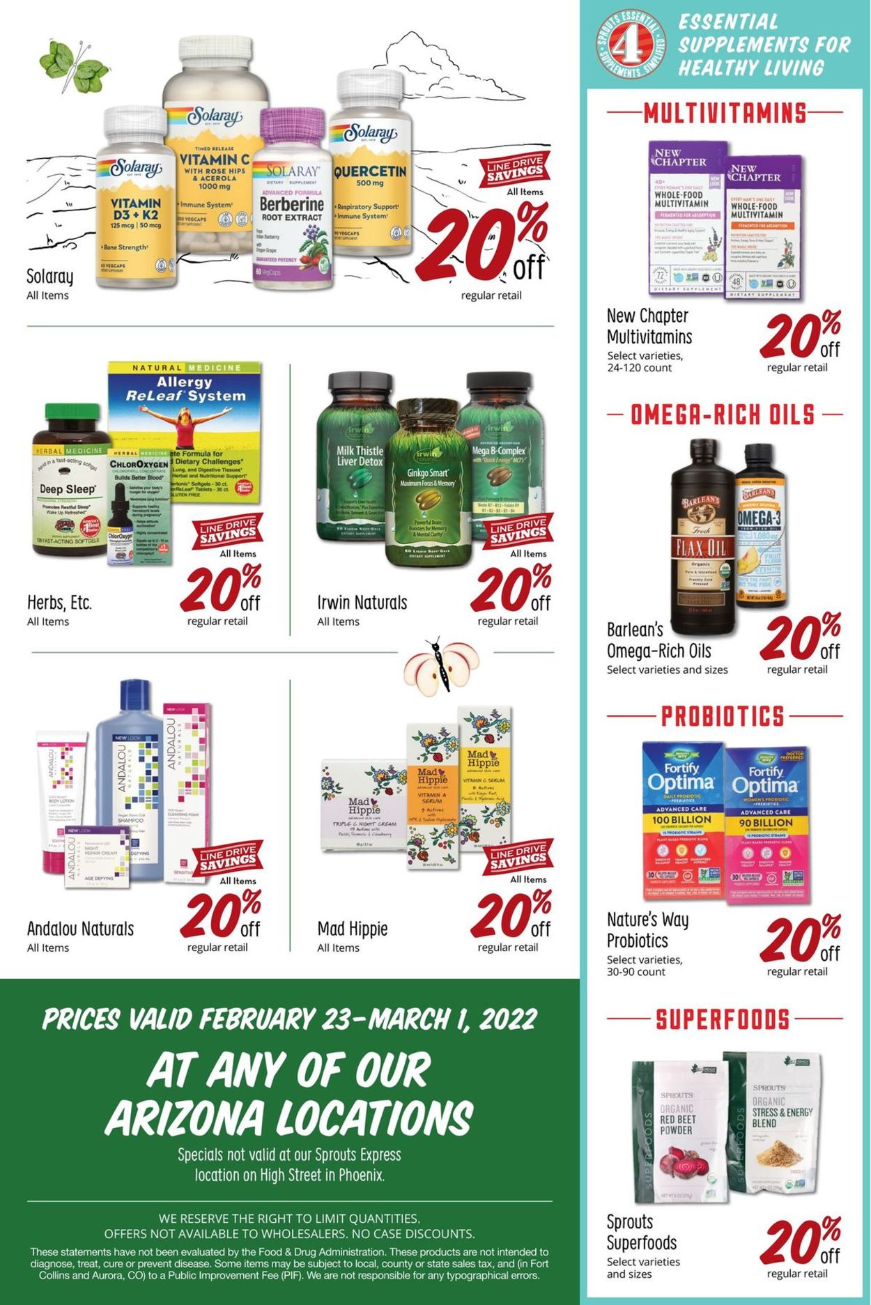 Sprouts Weekly Ad Circular - valid 02/23-03/01/2022 (Page 7)