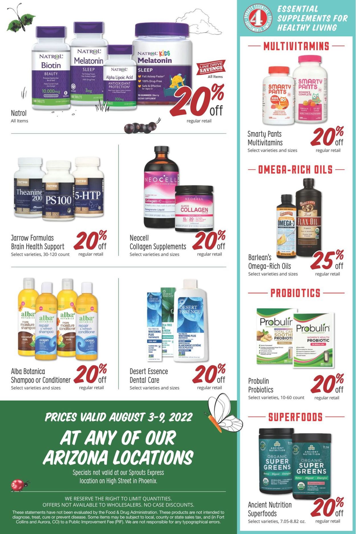 Sprouts Weekly Ad Circular - valid 08/03-08/09/2022 (Page 10)