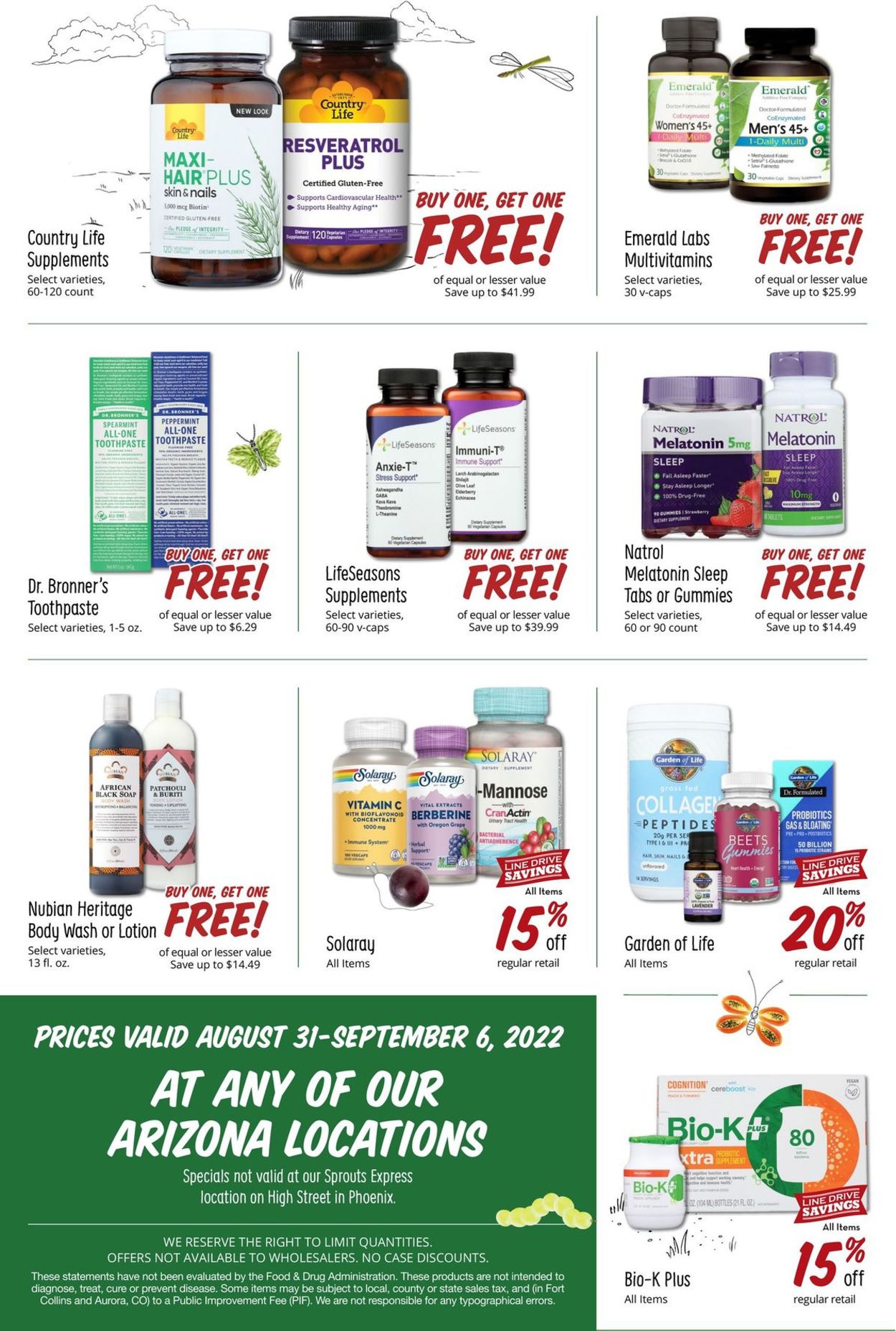 Sprouts Weekly Ad Circular - valid 08/31-09/06/2022 (Page 11)