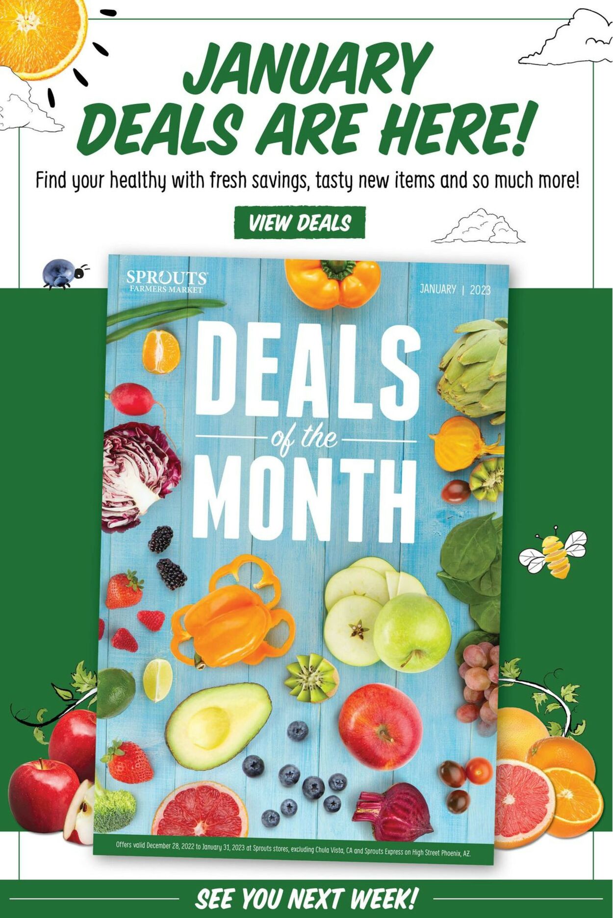 Sprouts Weekly Ad Circular - valid 01/04-01/10/2023 (Page 14)