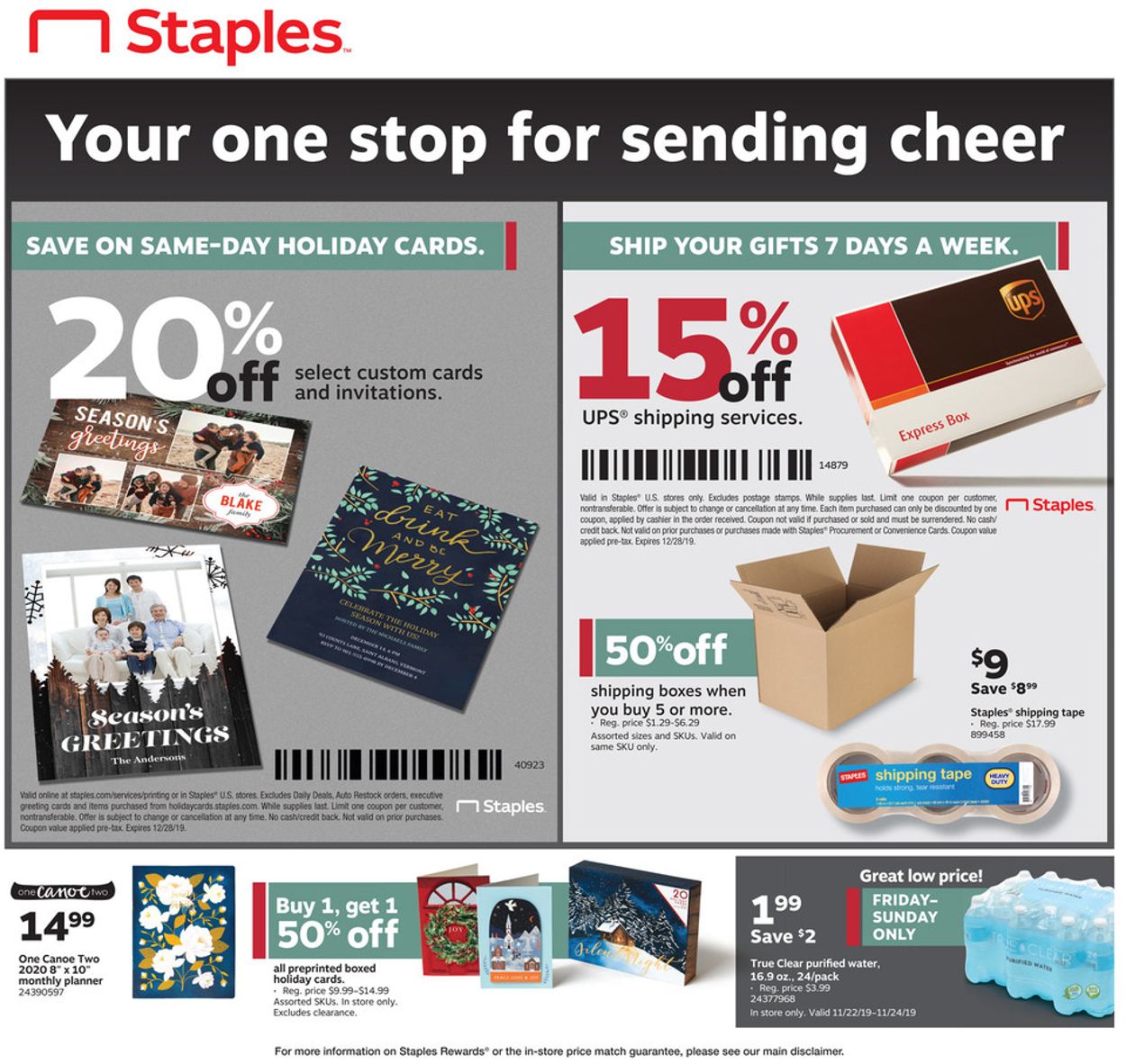 Staples - Early Black Friday 2019 Weekly Ad Circular - valid 11/17-11/23/2019 (Page 4)