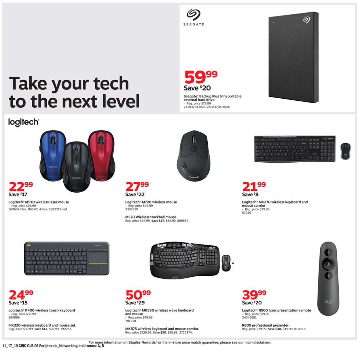 Staples - Early Black Friday 2019 Weekly Ad Circular - valid 11/17-11/23/2019 (Page 9)