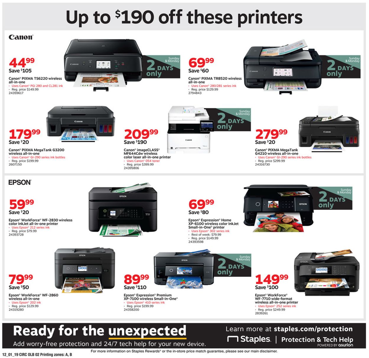 Staples - Cyber Deals 2019 Weekly Ad Circular - valid 12/01-12/07/2019 (Page 10)