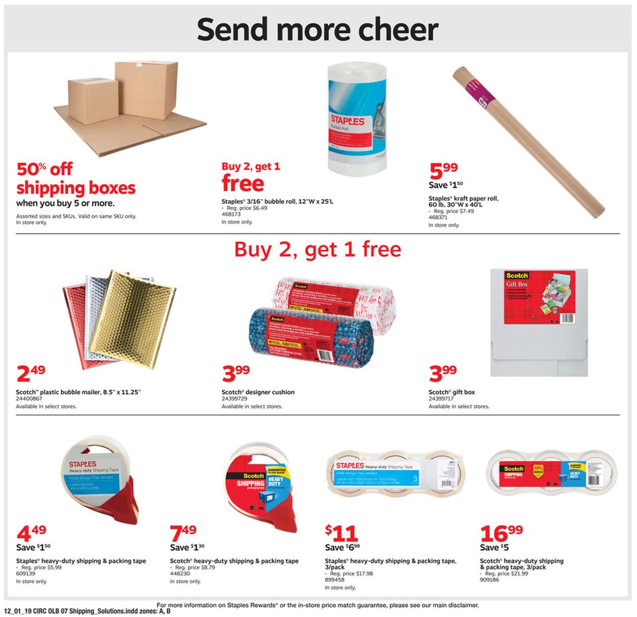 Staples - Cyber Deals 2019 Weekly Ad Circular - valid 12/01-12/07/2019 (Page 15)