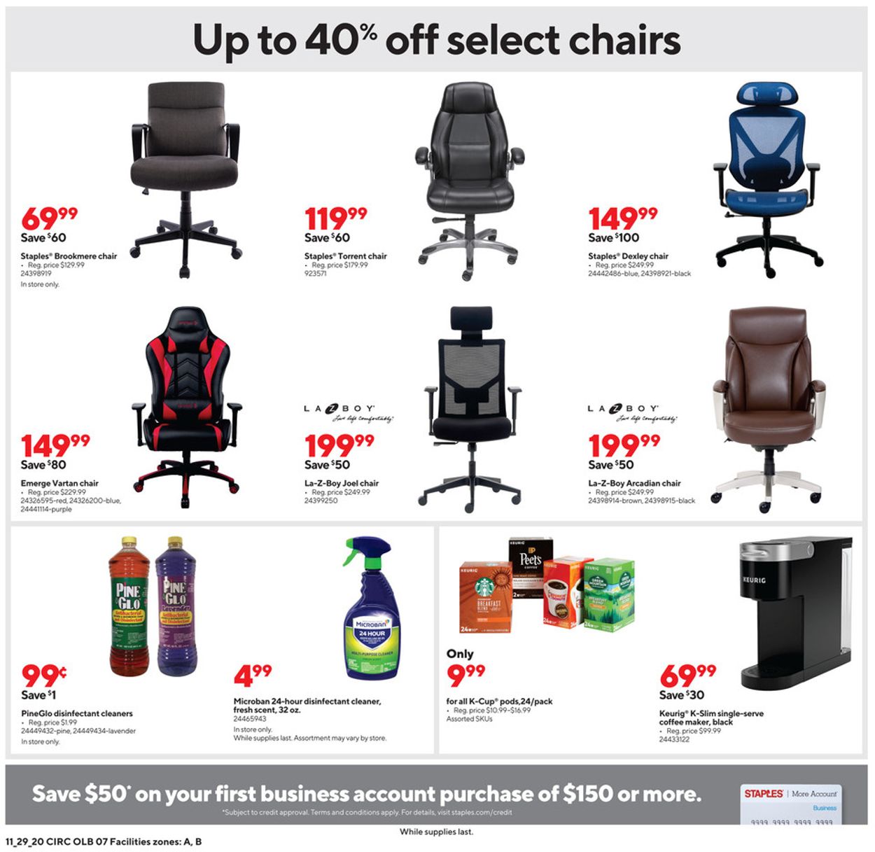 Staples Cyber Monday 2020 Weekly Ad Circular - valid 11/29-12/05/2020 (Page 12)
