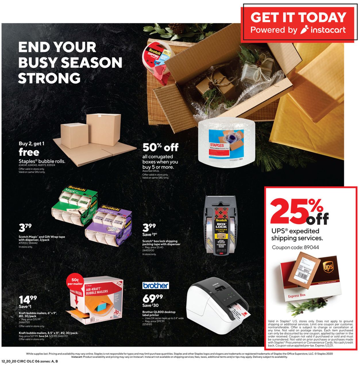 Staples Top Tech Gifts 2020 Weekly Ad Circular - valid 12/20-12/26/2020 (Page 6)
