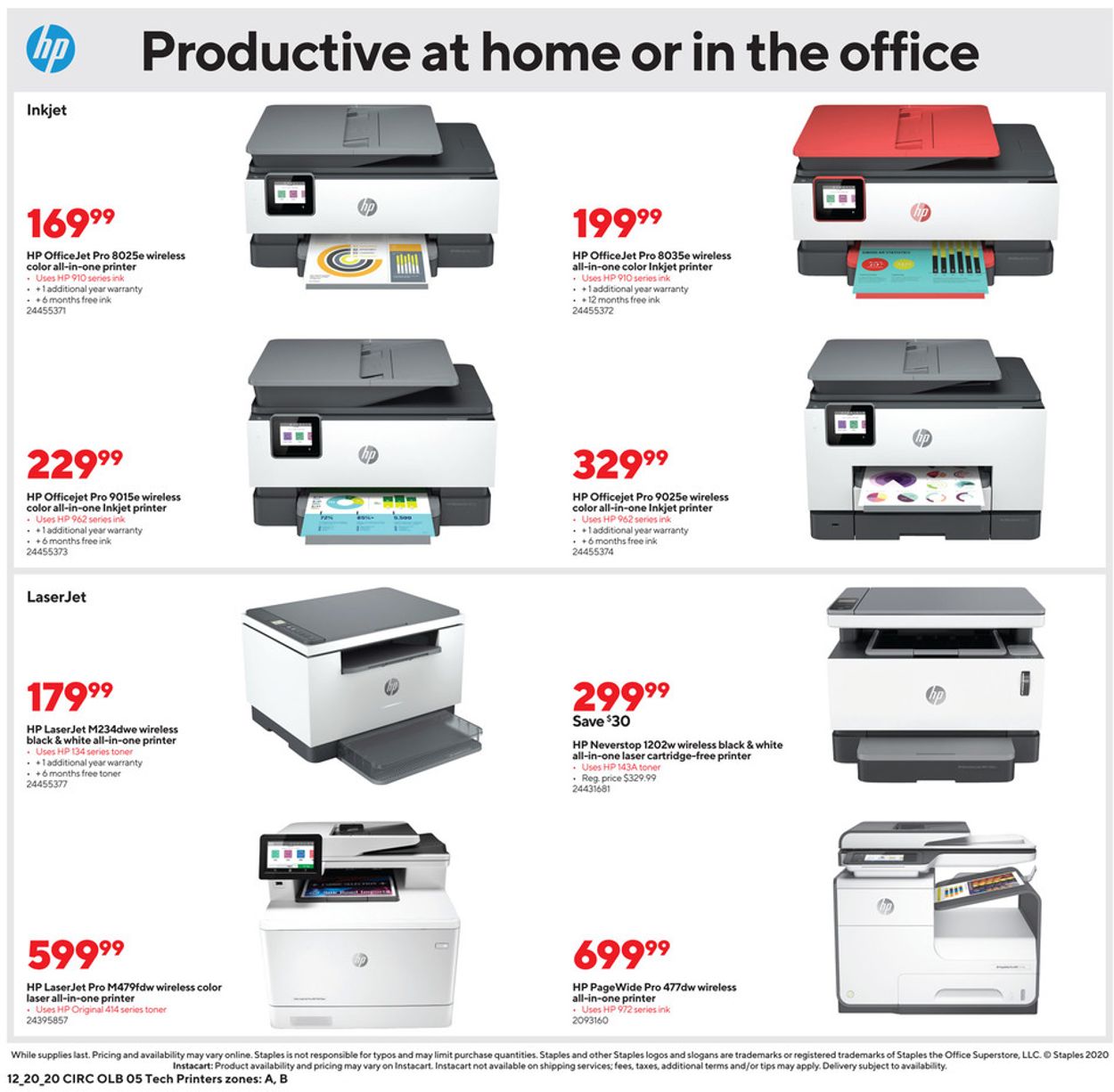 Staples Top Tech Gifts 2020 Weekly Ad Circular - valid 12/20-12/26/2020 (Page 12)