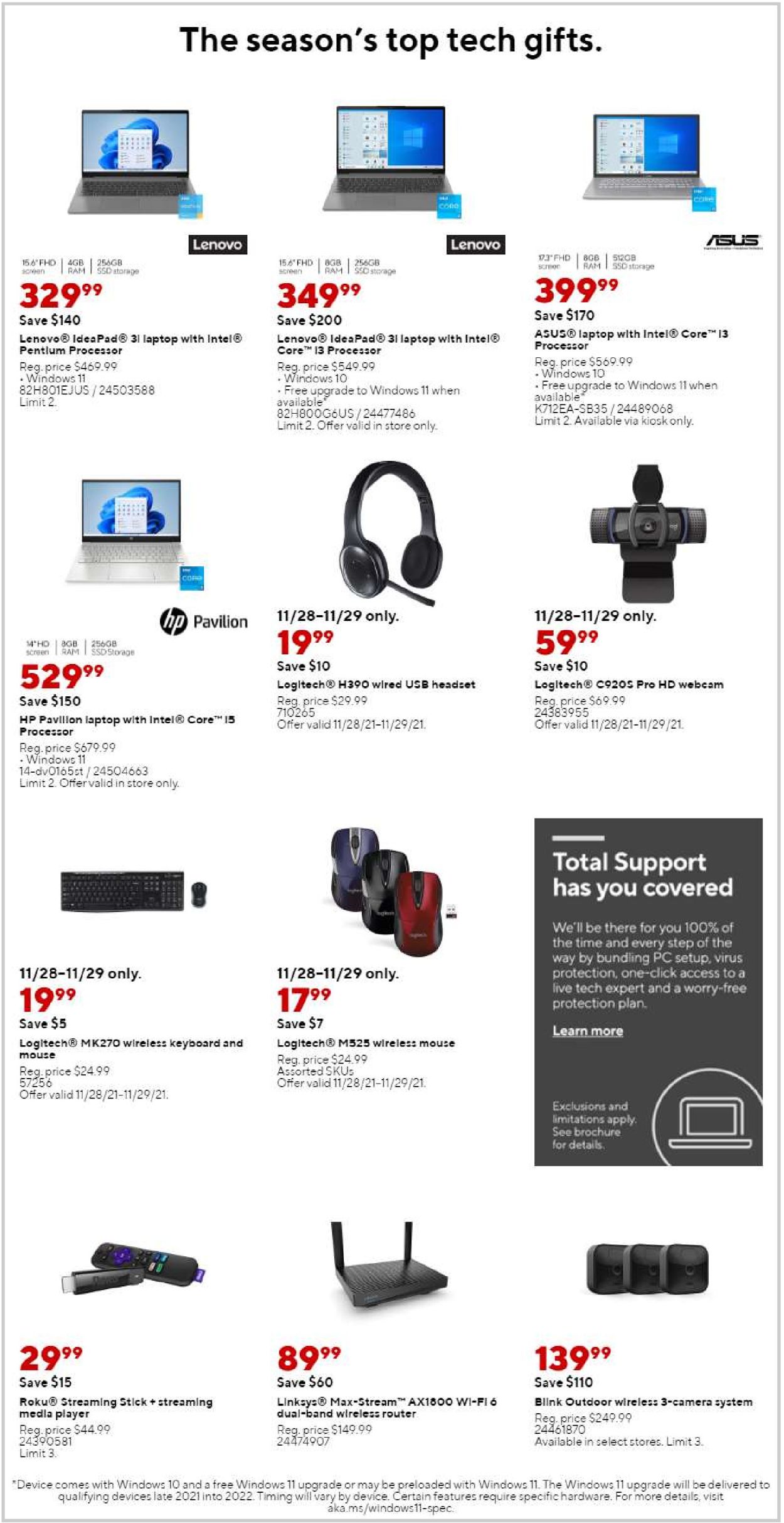 Staples CYBER MONDAY 2021 Weekly Ad Circular - valid 11/28-12/04/2021 (Page 8)