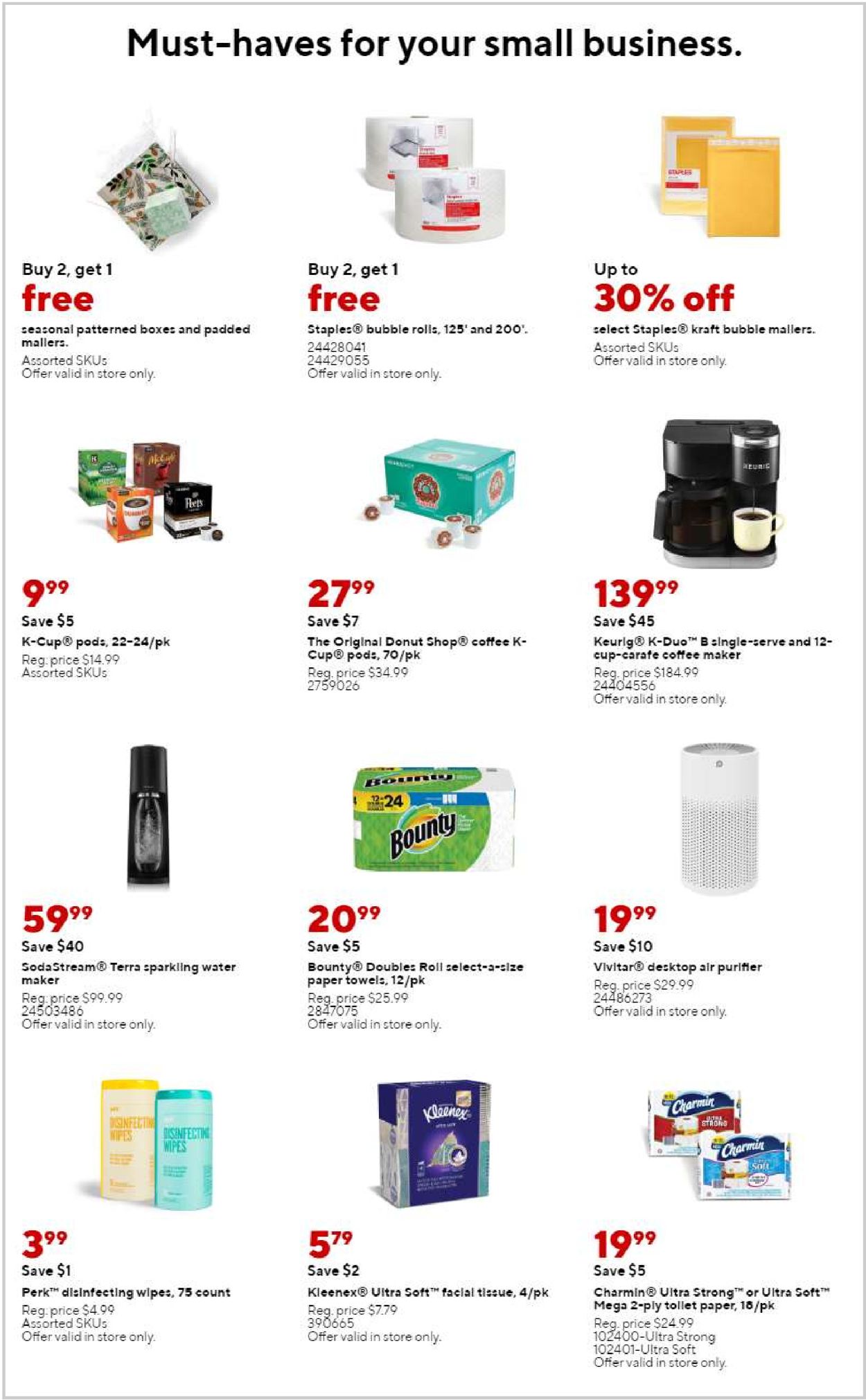 Staples CYBER MONDAY 2021 Weekly Ad Circular - valid 11/28-12/04/2021 (Page 13)