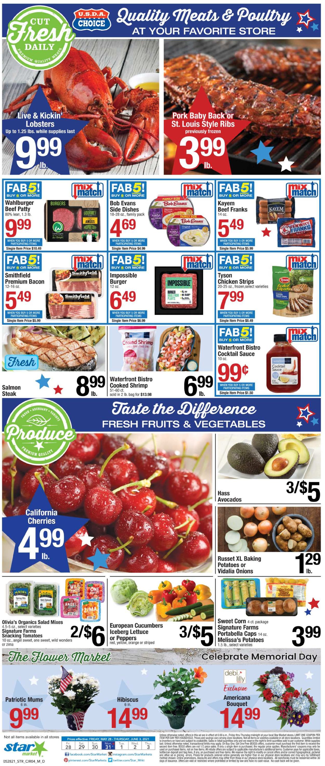 Star Market Weekly Ad Circular - valid 05/28-06/03/2021 (Page 3)