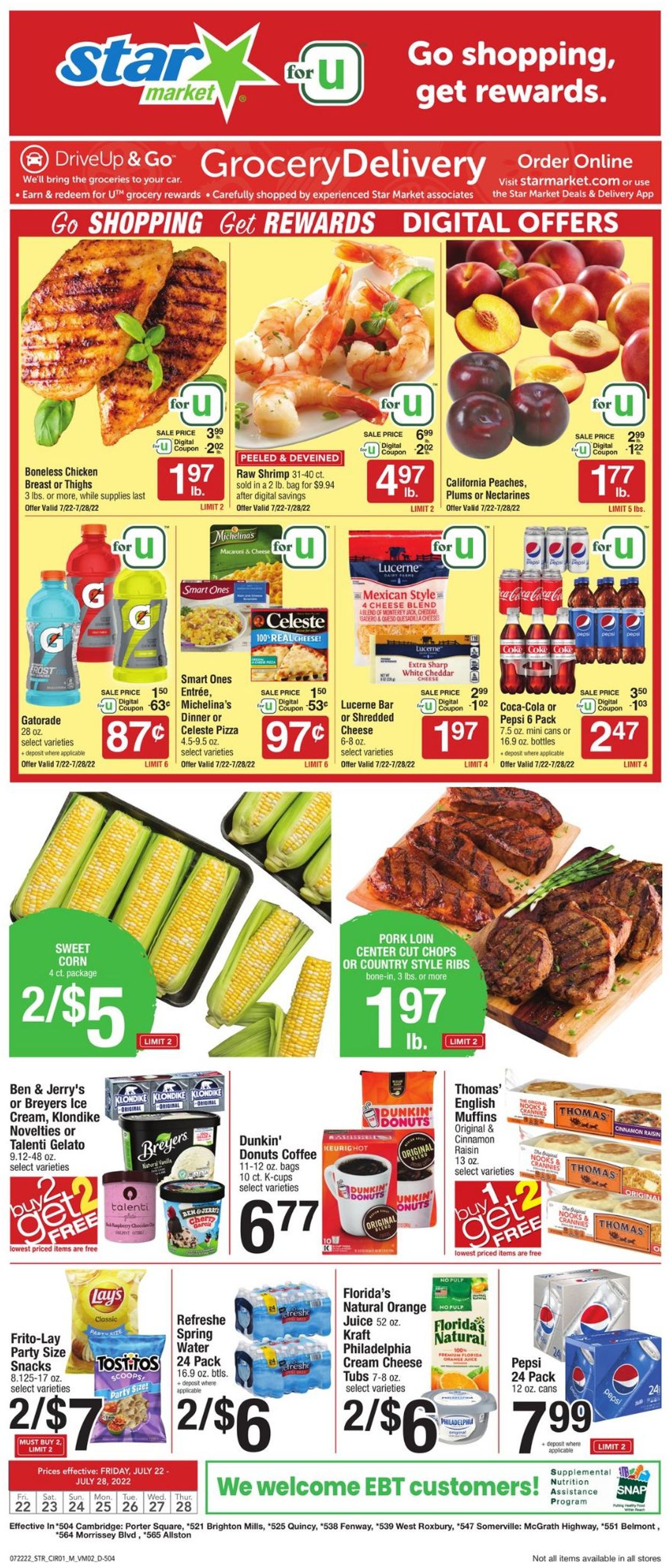Star Market Weekly Ad Circular - valid 07/22-07/28/2022