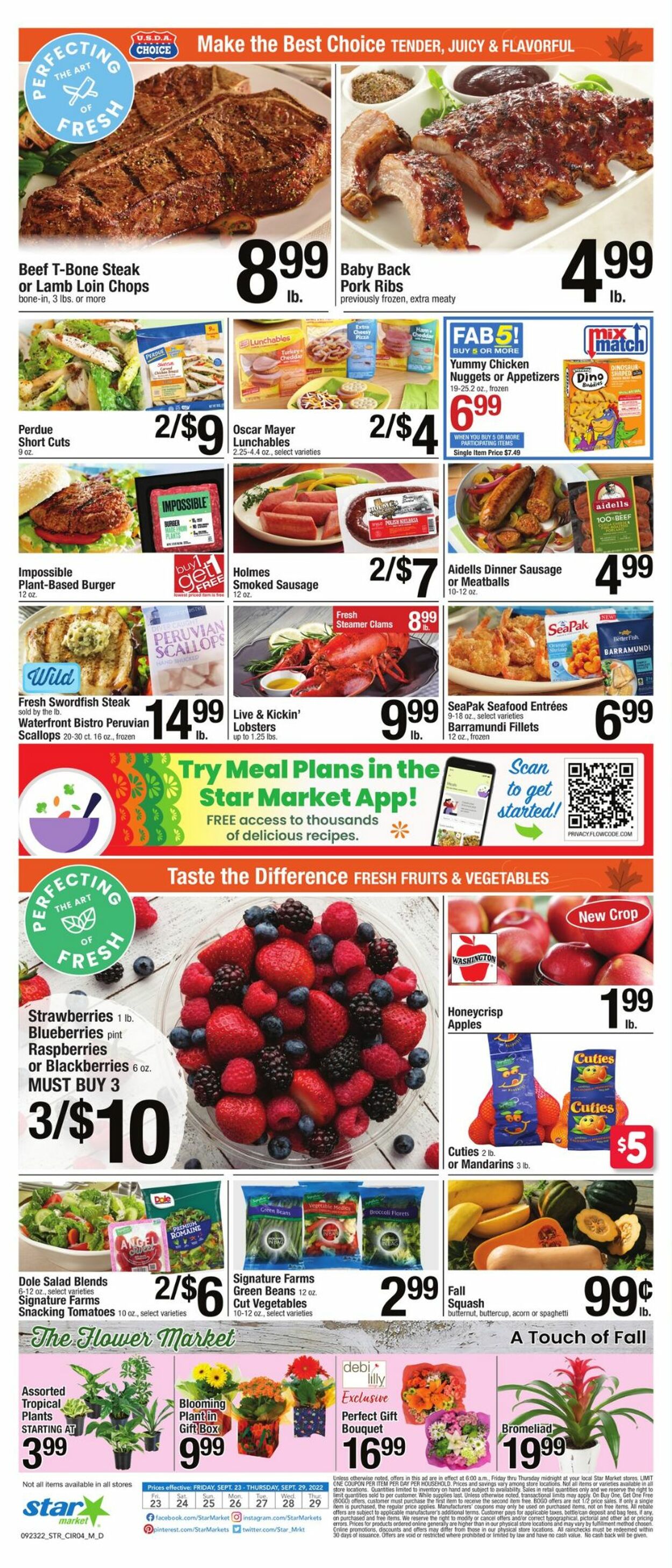Star Market Weekly Ad Circular - valid 09/23-09/29/2022 (Page 3)