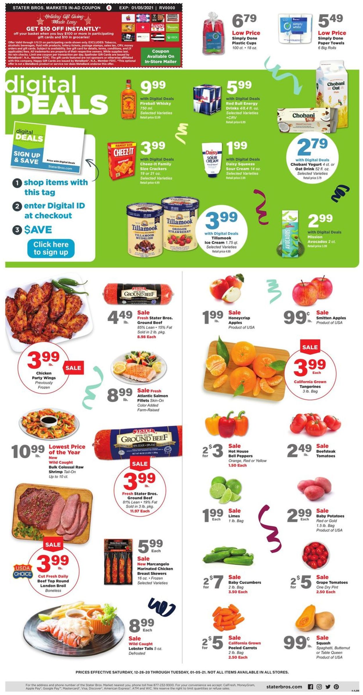 Stater Bros. Happy New Year 2021 Weekly Ad Circular - valid 12/26-01/05/2021 (Page 4)