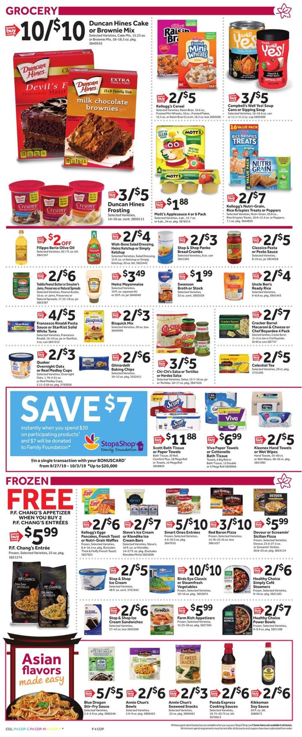 Stop and Shop Weekly Ad Circular - valid 09/27-10/03/2019 (Page 9)