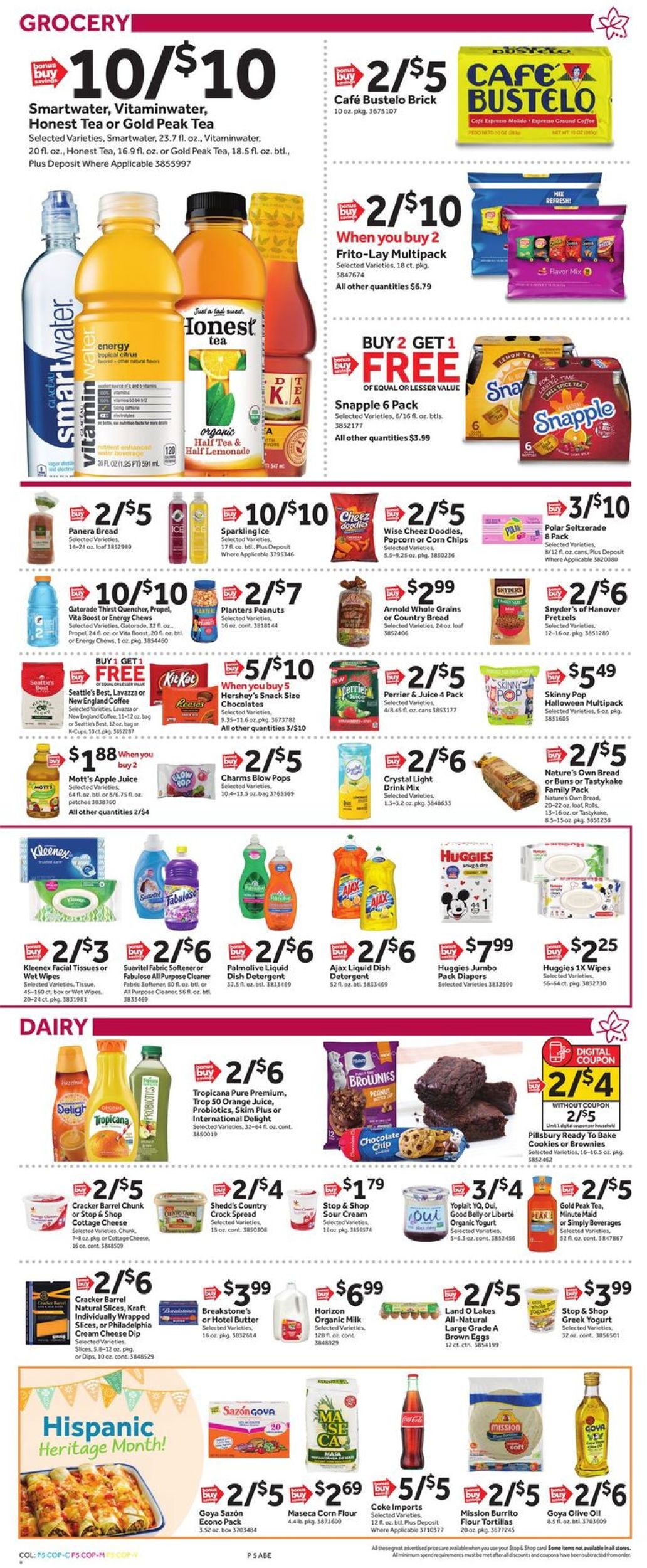 Stop and Shop Weekly Ad Circular - valid 09/27-10/03/2019 (Page 10)