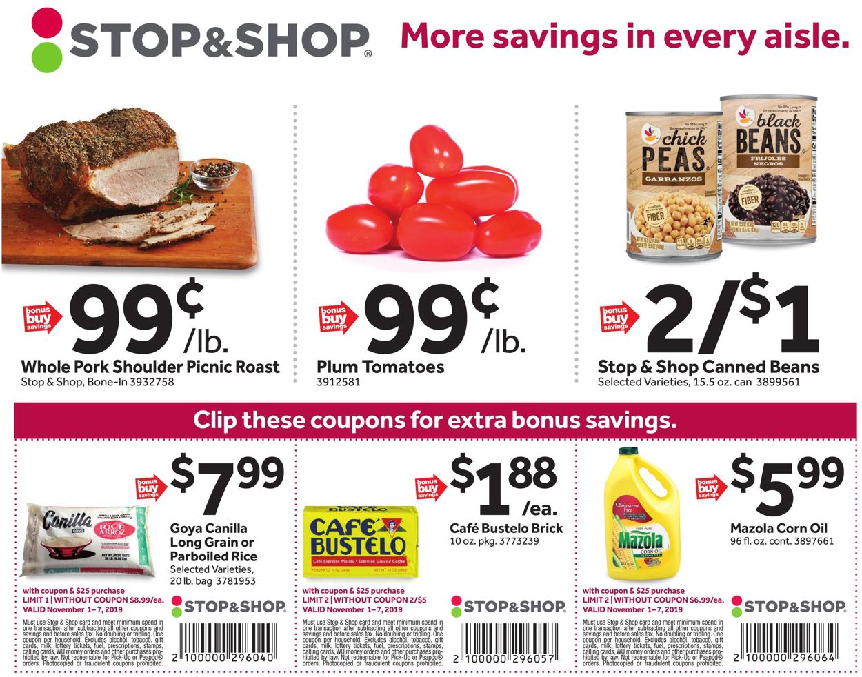 Stop and Shop Weekly Ad Circular - valid 11/01-11/07/2019 (Page 21)