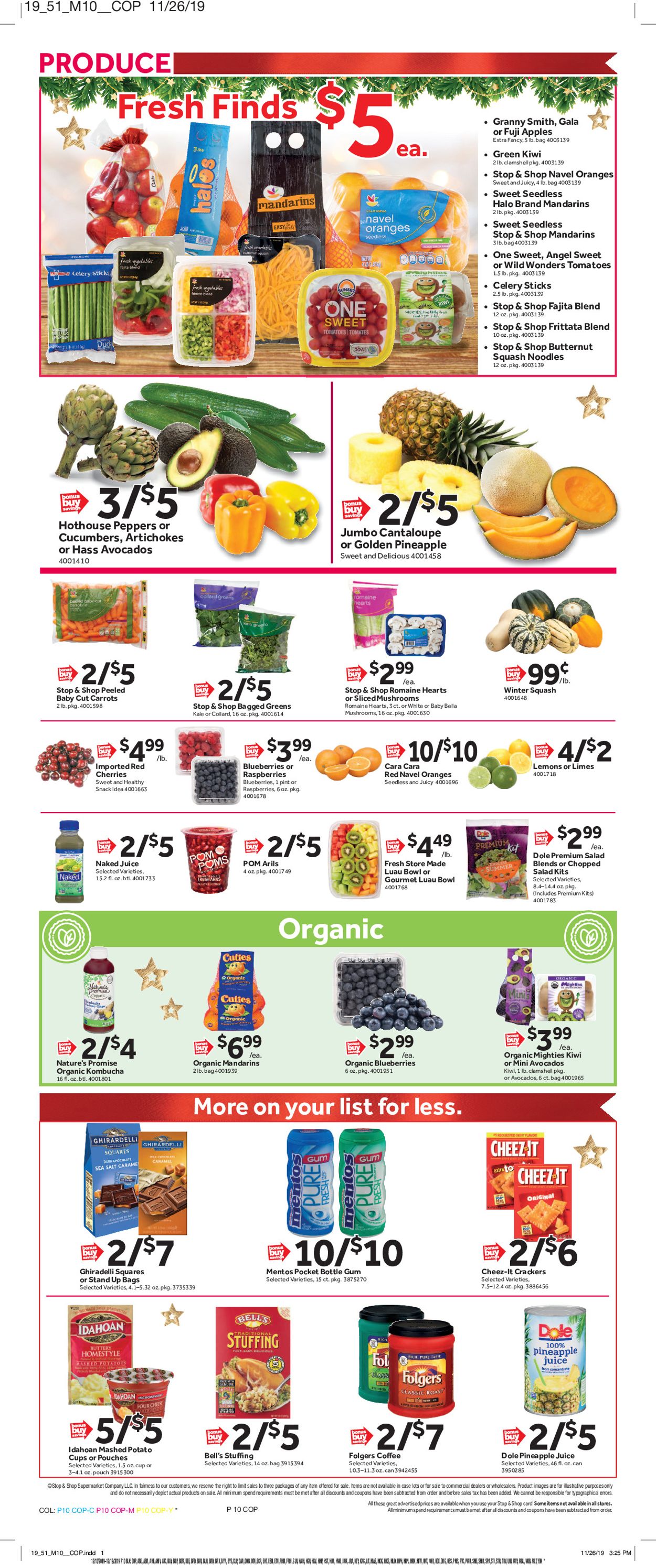 Stop and Shop - Holiday Ad 2019 Weekly Ad Circular - valid 12/13-12/19/2019 (Page 17)