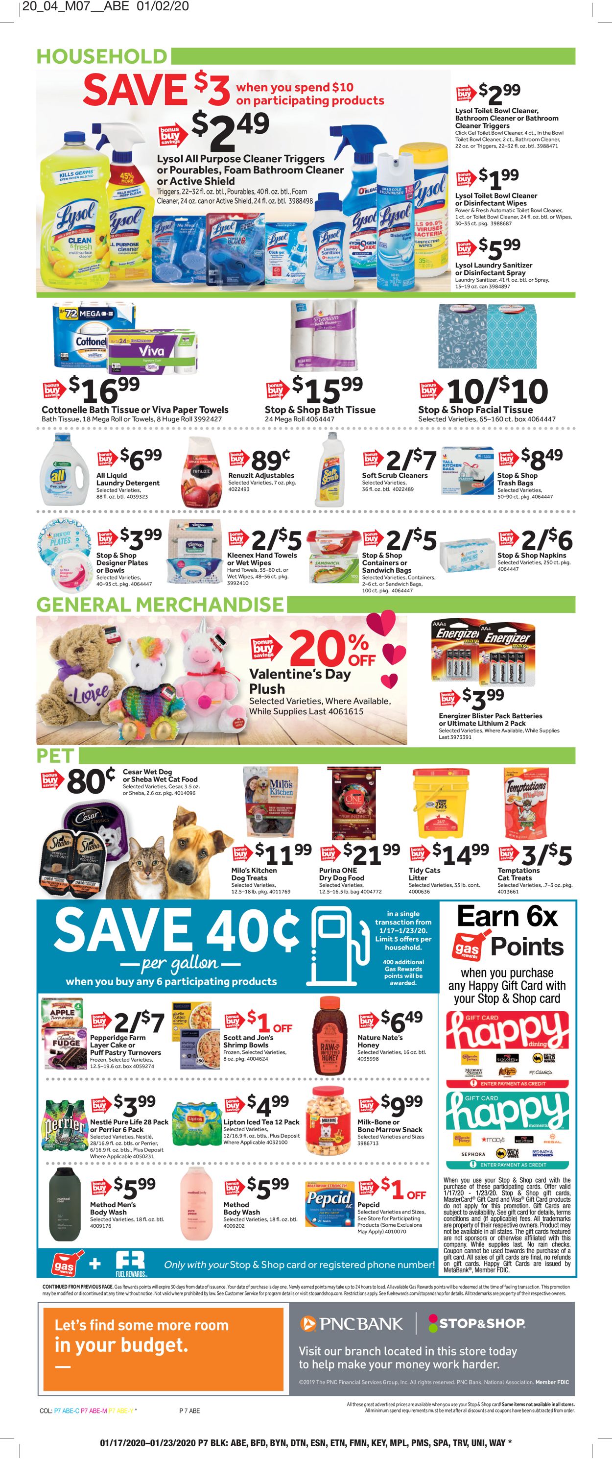 Stop and Shop Weekly Ad Circular - valid 01/17-01/23/2020 (Page 11)