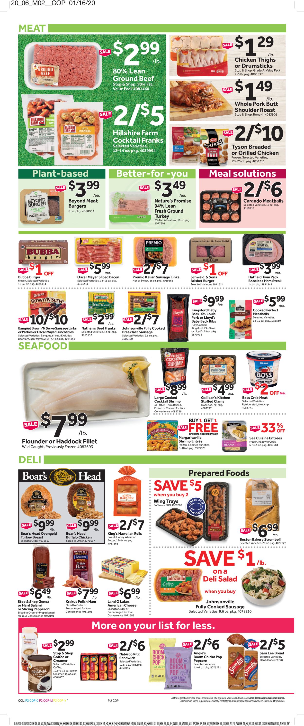 Stop and Shop Weekly Ad Circular - valid 01/31-02/06/2020 (Page 6)
