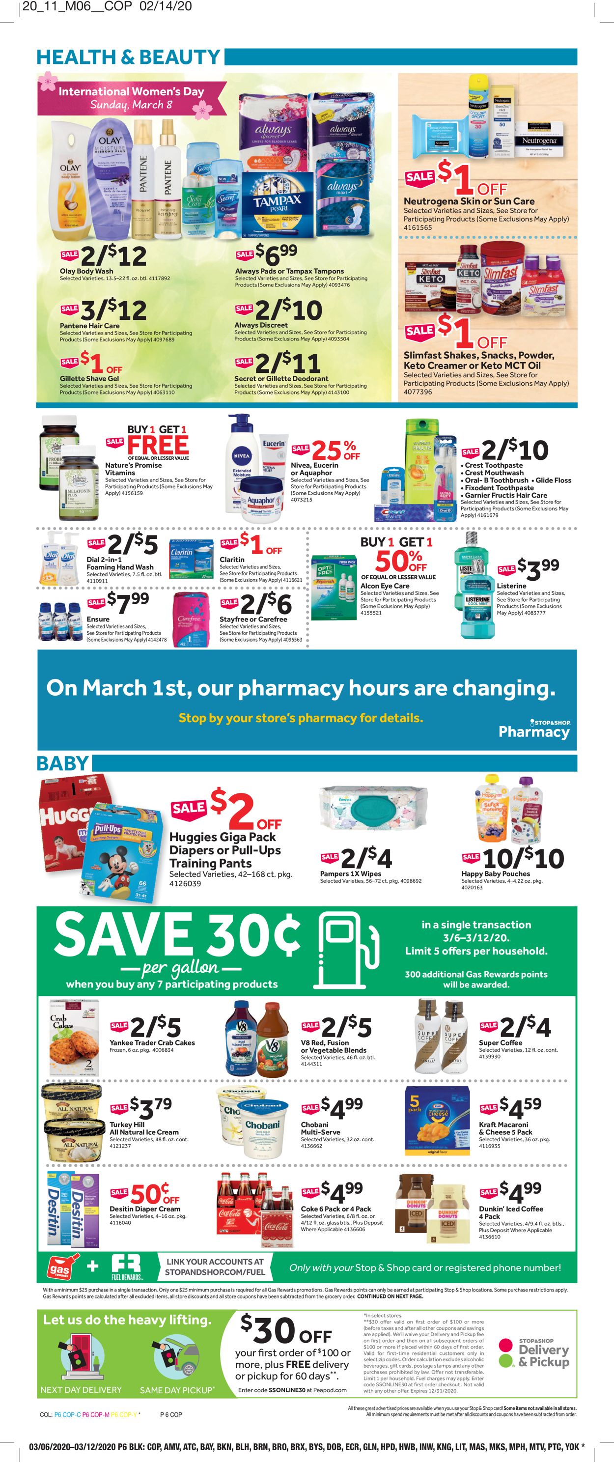 Stop and Shop Weekly Ad Circular - valid 03/06-03/12/2020 (Page 10)