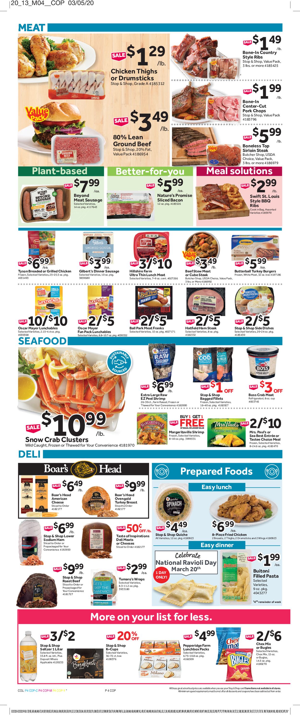 Stop and Shop Weekly Ad Circular - valid 03/20-03/26/2020 (Page 9)