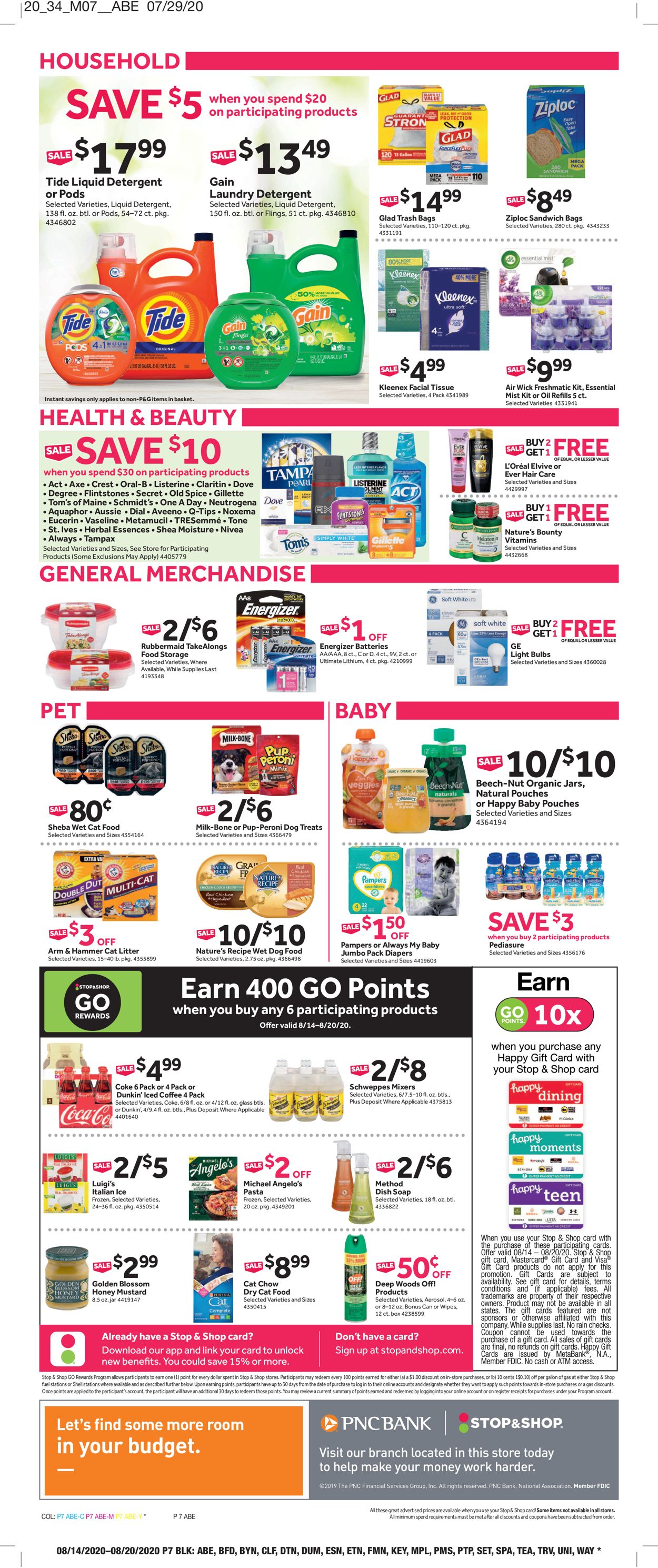 Stop and Shop Weekly Ad Circular - valid 08/14-08/20/2020 (Page 11)