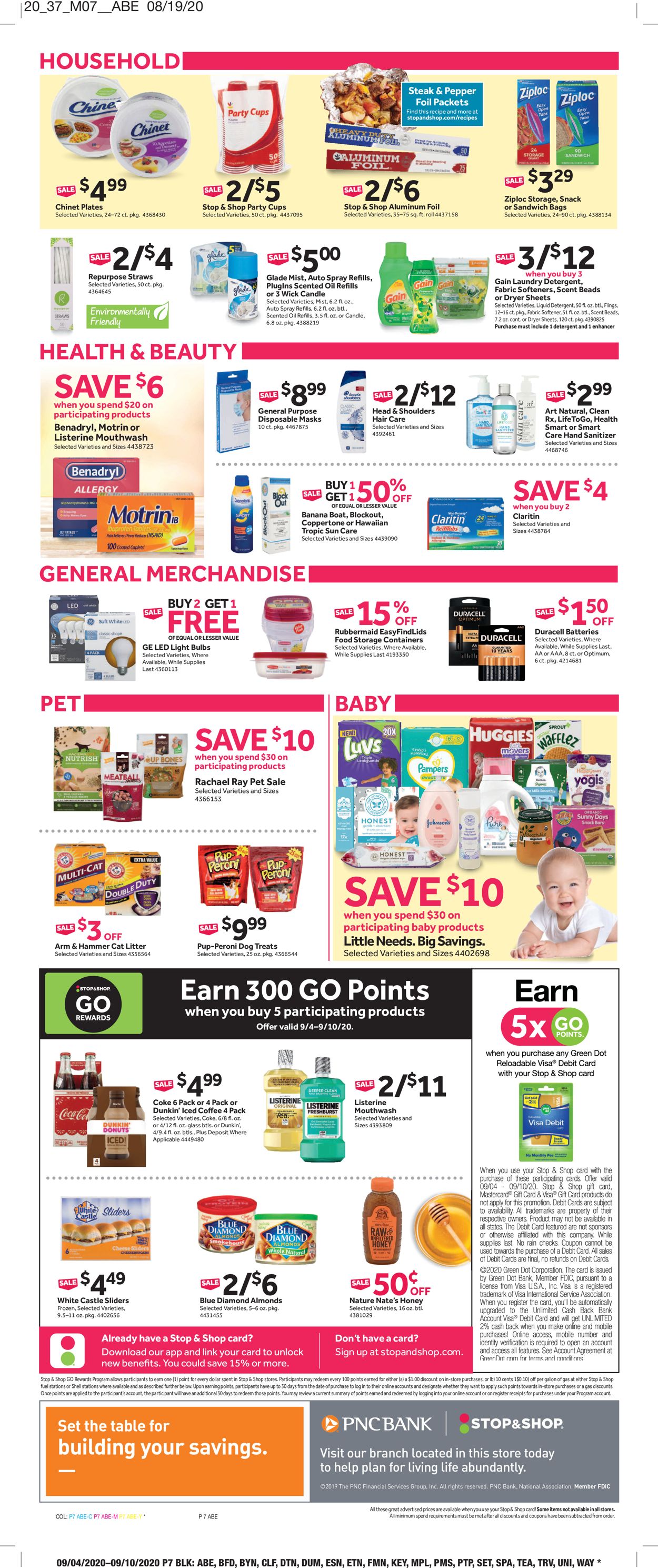 Stop and Shop Weekly Ad Circular - valid 09/04-09/10/2020 (Page 12)
