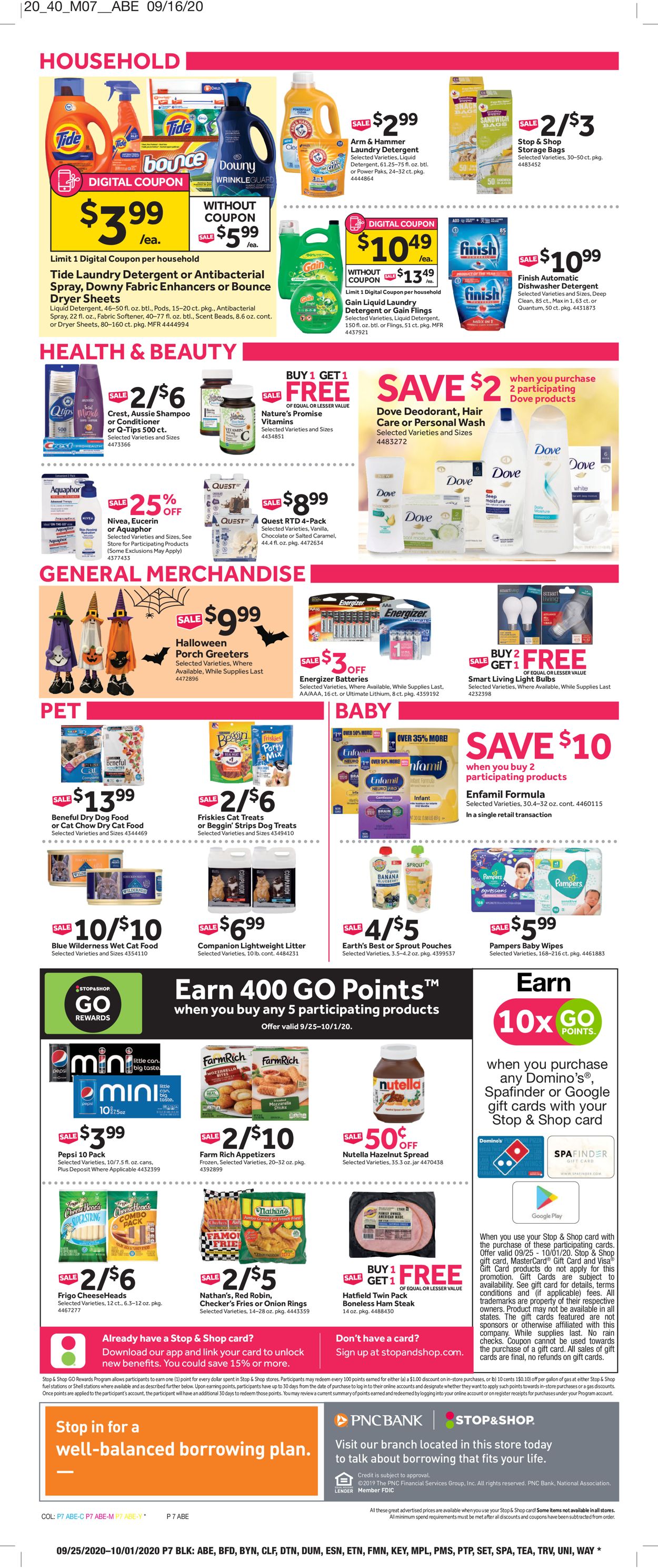 Stop and Shop Weekly Ad Circular - valid 09/25-10/01/2020 (Page 11)