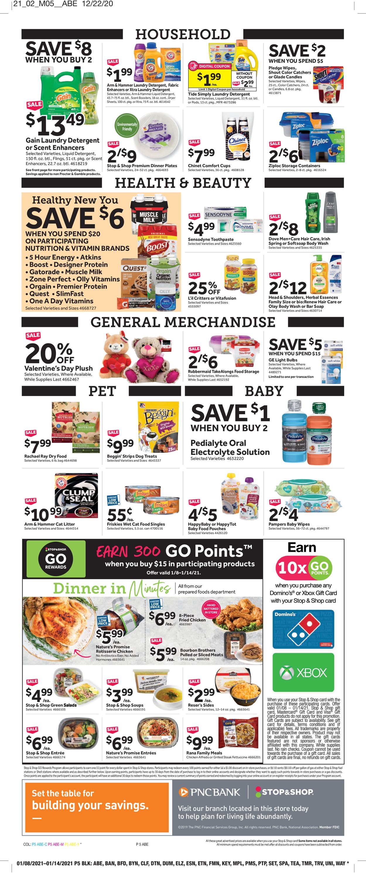 Stop and Shop Weekly Ad Circular - valid 01/08-01/14/2021 (Page 8)