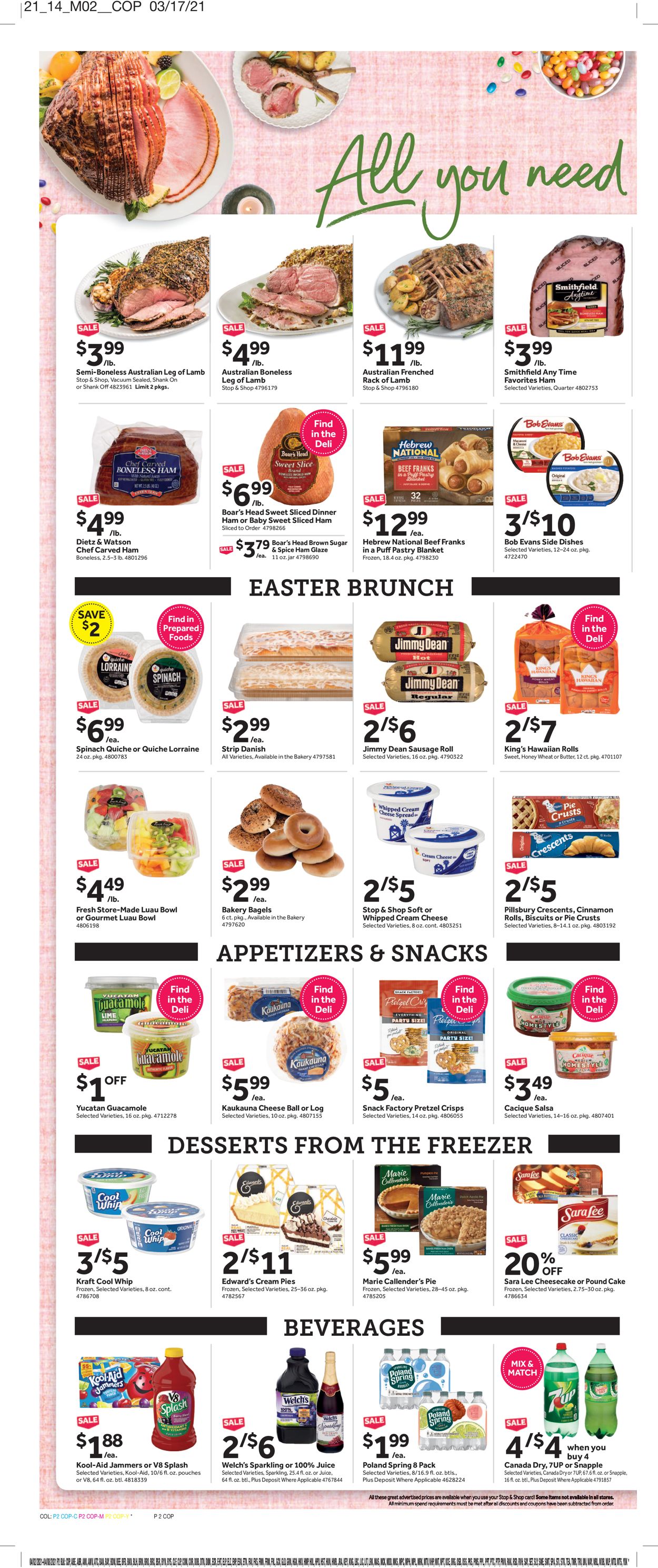 Stop and Shop - Easter 2021 Weekly Ad Circular - valid 04/02-04/08/2021 (Page 4)