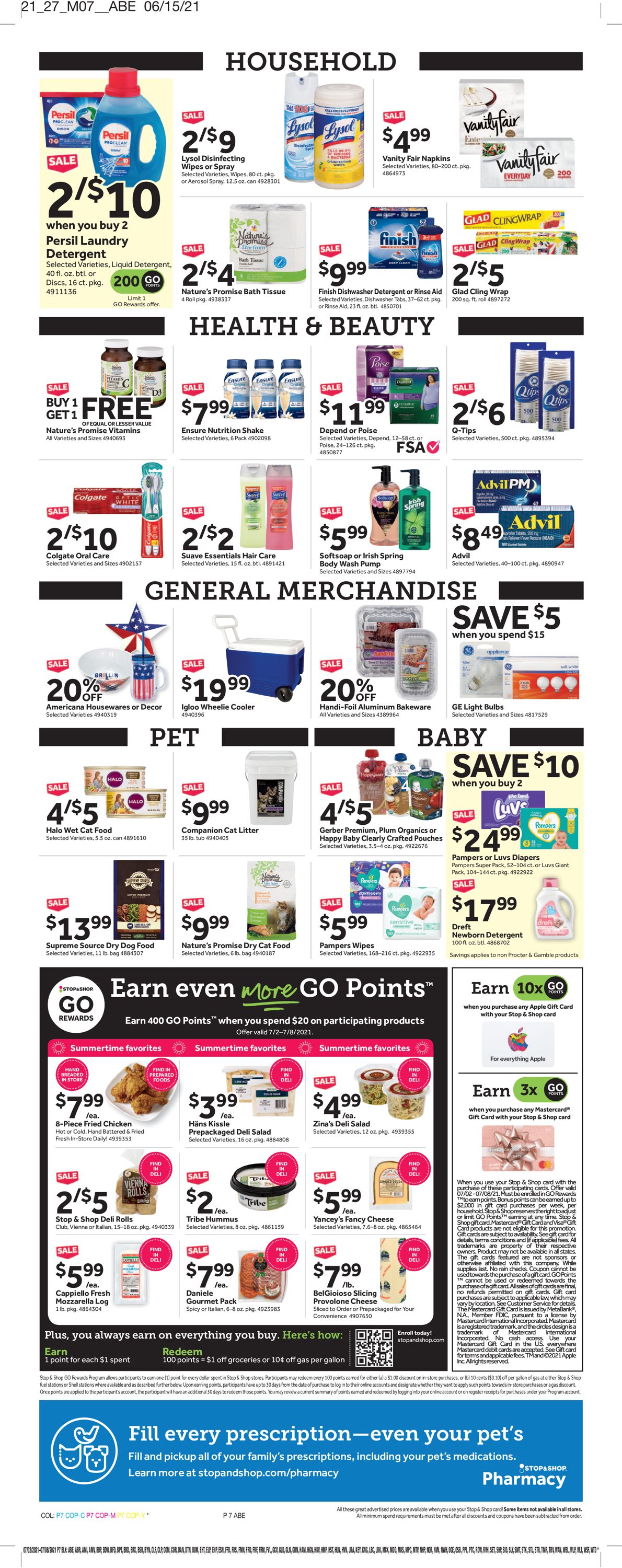 Stop and Shop Weekly Ad Circular - valid 07/02-07/08/2021 (Page 11)