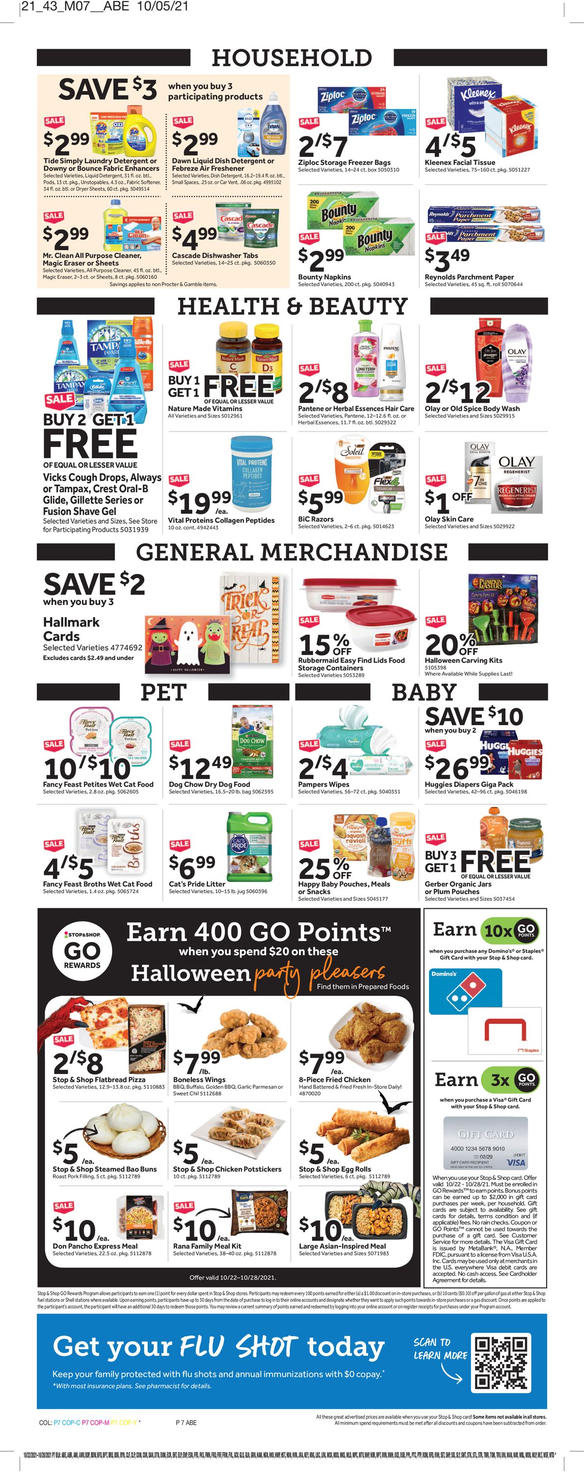 Stop and Shop Weekly Ad Circular - valid 10/22-10/28/2021 (Page 11)