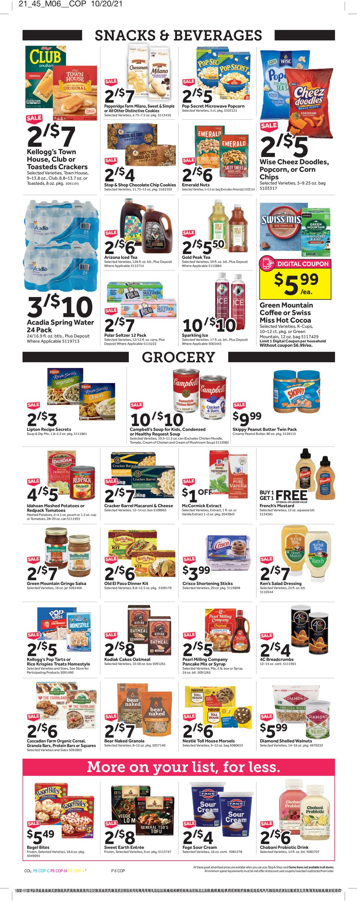Stop and Shop Weekly Ad Circular - valid 11/05-11/11/2021 (Page 9)