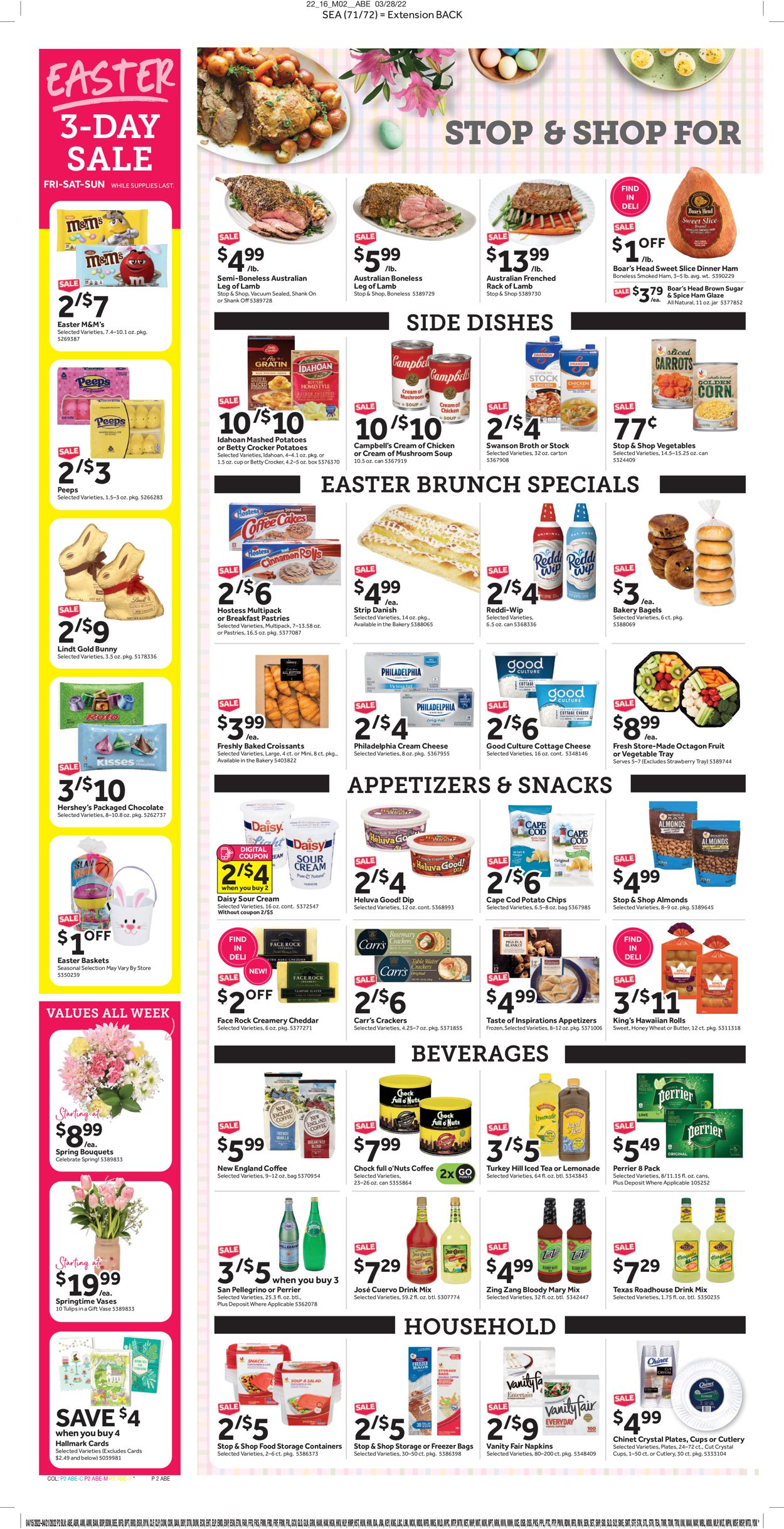 Stop and Shop Weekly Ad Circular - valid 04/15-04/21/2022 (Page 2)