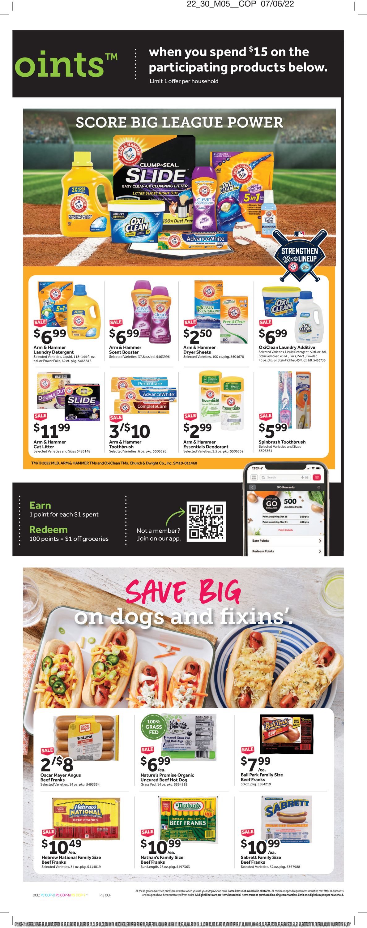Stop and Shop Weekly Ad Circular - valid 07/22-07/28/2022 (Page 7)