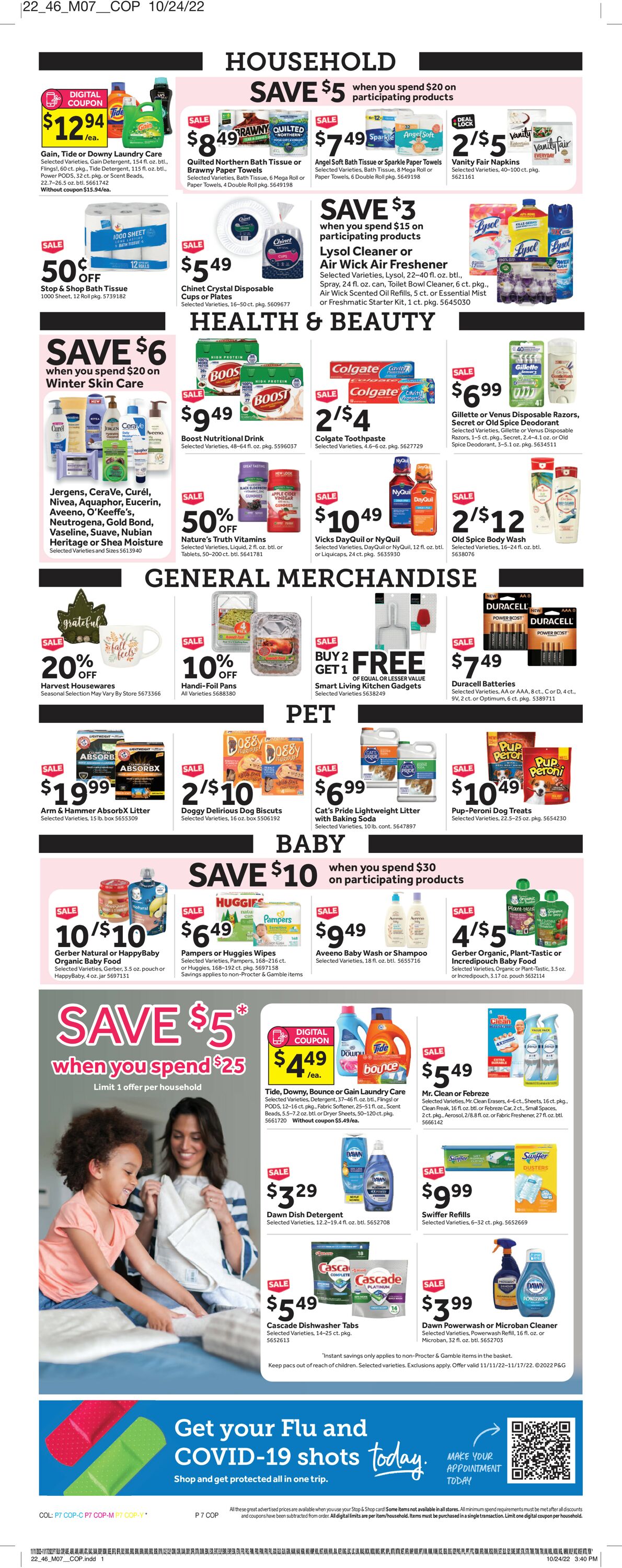Stop and Shop Weekly Ad Circular - valid 11/11-11/17/2022 (Page 12)