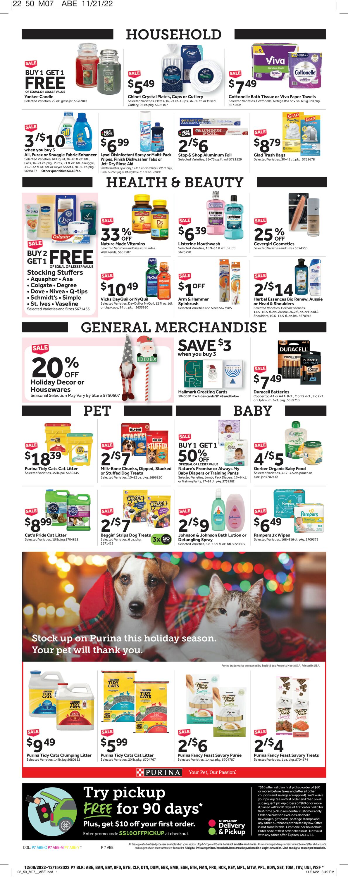 Stop and Shop Weekly Ad Circular - valid 12/09-12/15/2022 (Page 15)