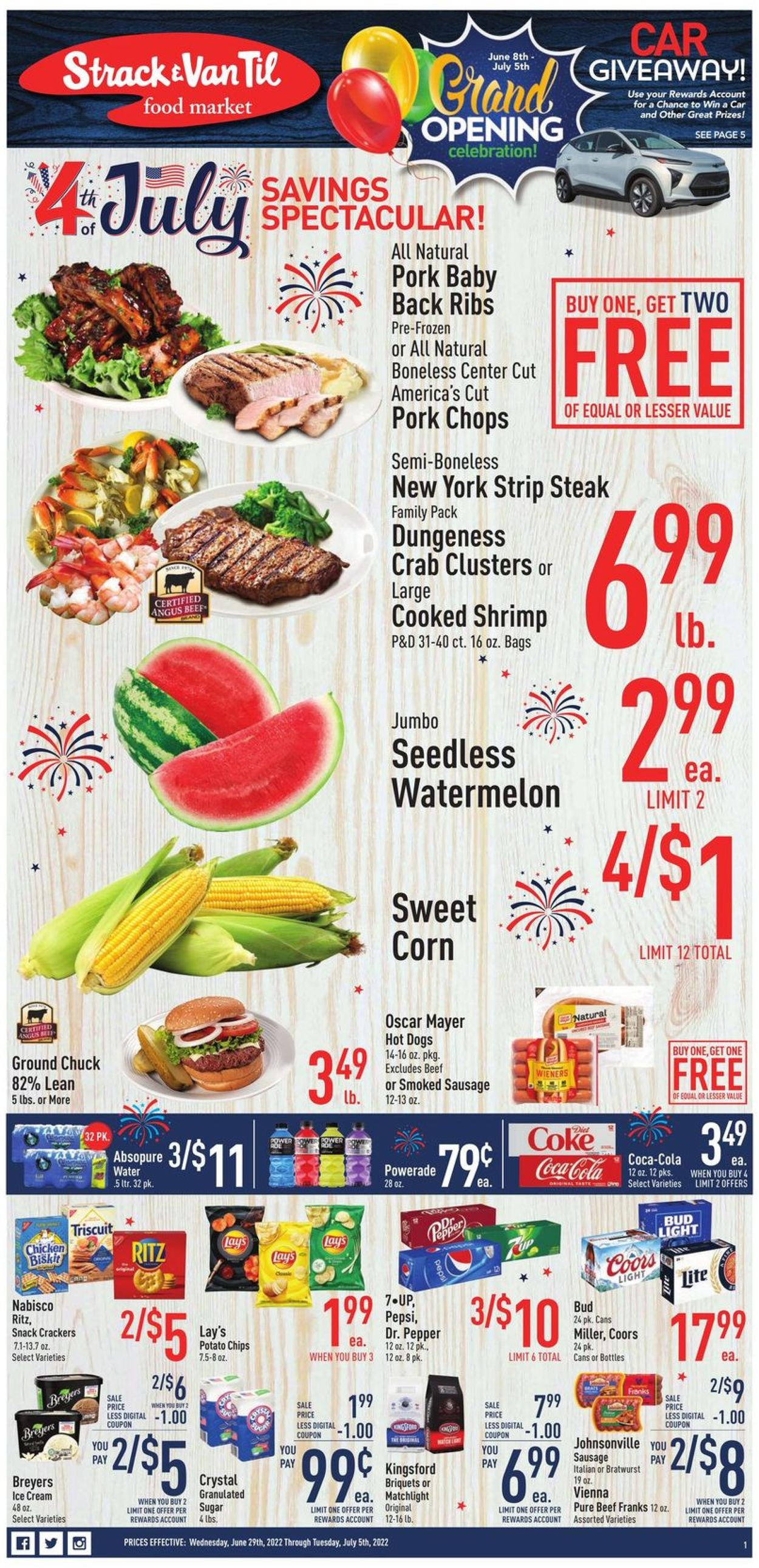 Strack & Van Til - 4th of July Sale Weekly Ad Circular - valid 06/29-07/05/2022