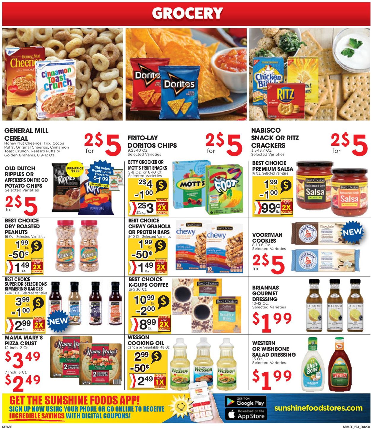 Sunshine Foods Weekly Ad Circular - valid 08/12-08/18/2020 (Page 4)