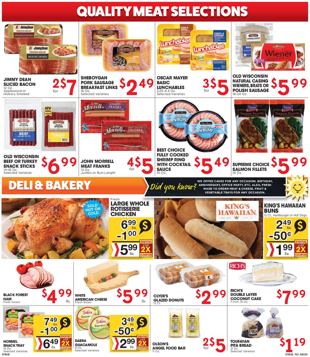 Sunshine Foods Weekly Ad Circular - valid 09/02-09/08/2020 (Page 3)