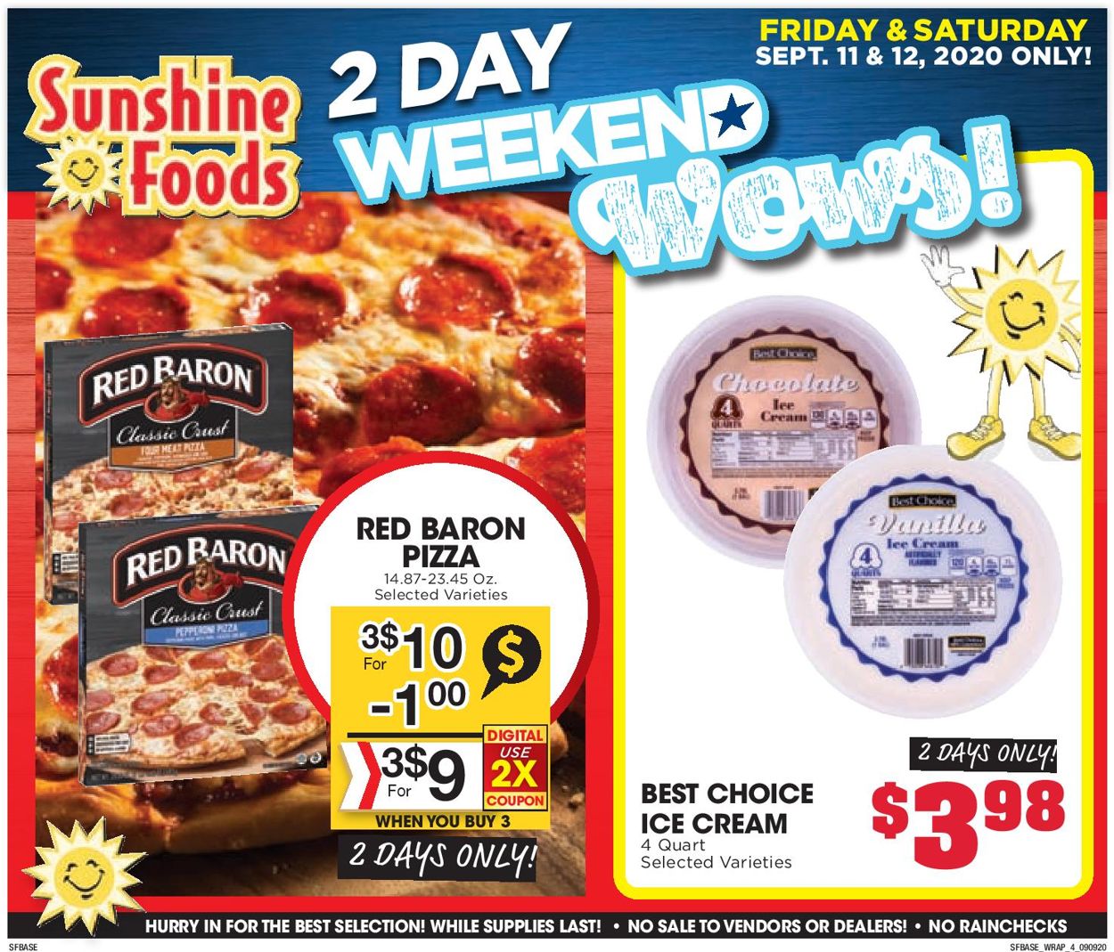 Sunshine Foods Weekly Ad Circular - valid 09/09-09/15/2020 (Page 12)