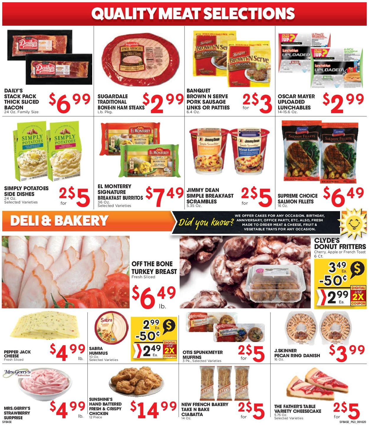 Sunshine Foods Weekly Ad Circular - valid 09/16-09/22/2020 (Page 3)
