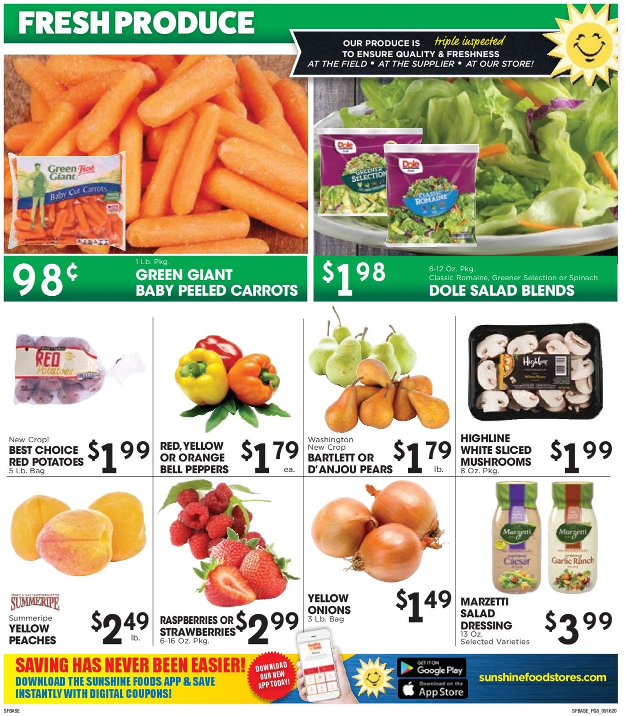 Sunshine Foods Weekly Ad Circular - valid 09/16-09/22/2020 (Page 8)